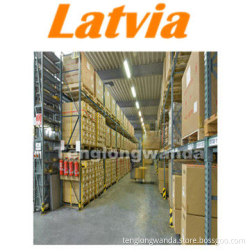 Express courier service to Riga (RIX), Latvia, from Guangzhou, Tianjin